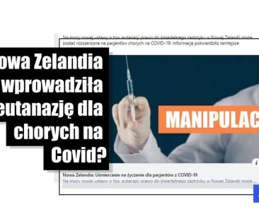 Uwaga: twierdzenie, że Nowa Zelandia rozszerzyła prawo do eutanazji na chorych na Covid-19 to manipulacja - Featured image