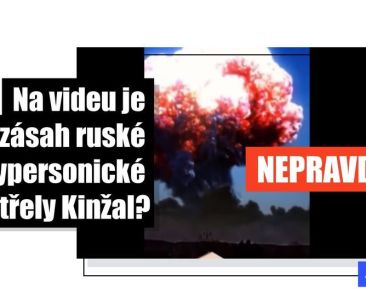 Toto video je počítačová animace, nikoliv záznam zásahu ruské nadzvukové rakety - Featured image