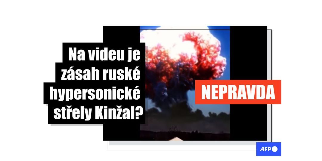 Toto video je počítačová animace, nikoliv záznam zásahu ruské nadzvukové rakety - Featured image