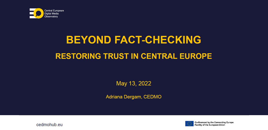 Beyond Fact Checking-Restoring Trust In Central Europe