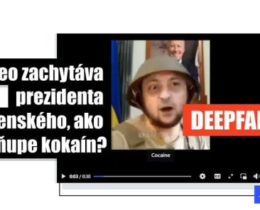 Virálne video so Zelenským šnupajúcim kokaín je satirický deepfake - Featured image