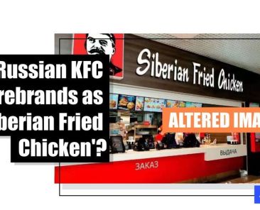 Doctored image does not show KFC in Russia that 'changed name to Siberian Fried Chicken' - Featured image