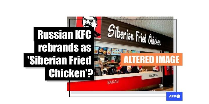 Doctored Image Does Not Show Kfc In Russia That Changed Name To