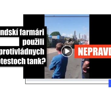 Starý americký tank na tomto videu nesúvisí s protestmi holandských farmárov - Featured image