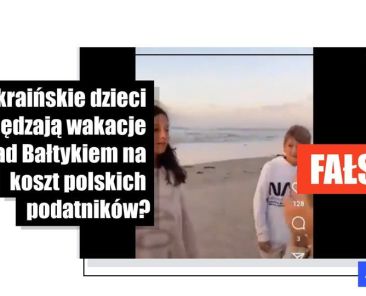 Te ukraińskie dzieci nie spędzają wakacji na polskiej plaży nad Bałtykiem, tylko w Portugalii nad Atlantykiem - Featured image
