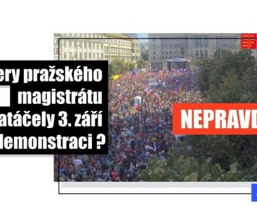 Kamery pražského magistrátu natáčely 3. září protivládní demonstraci na Václavském náměstí - Featured image