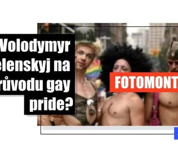 Na sociálních sítích koluje zmanipulovaná fotografie Volodymyra Zelenského na průvodu LGBTQ - Featured image