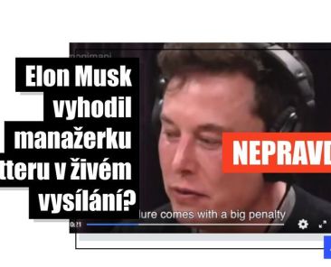 Elon Musk nevyhodil vysoce postavenou manažerku Twitteru během živého vysílání - Featured image