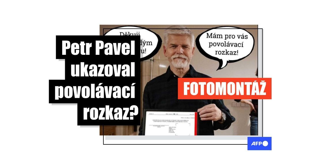 Zmanipulovaná fotografia Pavla držiaceho povolávací rozkaz zámerne vyvoláva strach z mobilizácie - Featured image