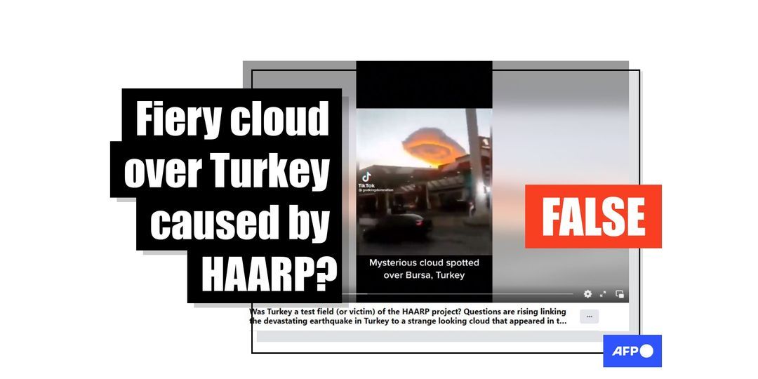 Strange cloud in Turkey not linked to earthquake or US HAARP project - Featured image