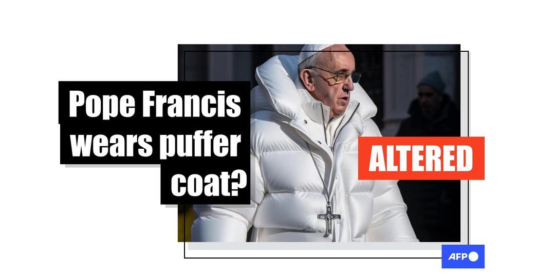 Twitter users fooled by AI images of Pope in street fashion - Featured image