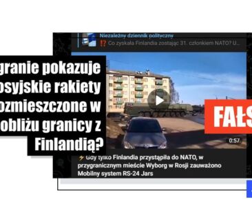 Nagranie nie pokazuje przewożenia broni jądrowej przez Rosję na granicę z Finlandią - Featured image