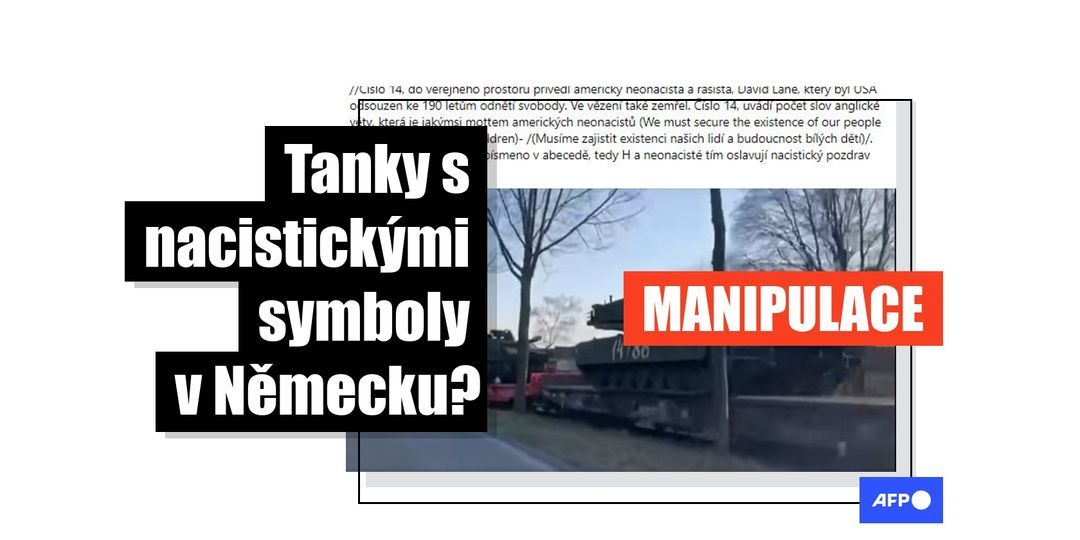 Původní video s tanky v Německu neobsahovalo nacistický symbol - Featured image
