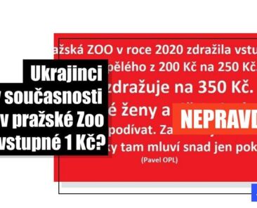Zoo Praha již od loňska vybírá od Ukrajinců normální vstupné - Featured image
