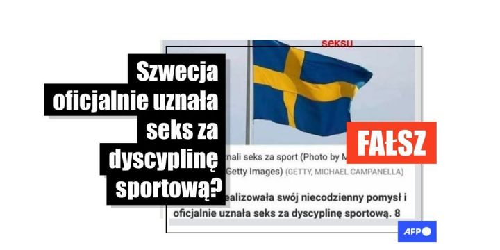 Szwedzka Konfederacja Sportu Odrzuciła Wniosek O Uznanie Seksu Za ...