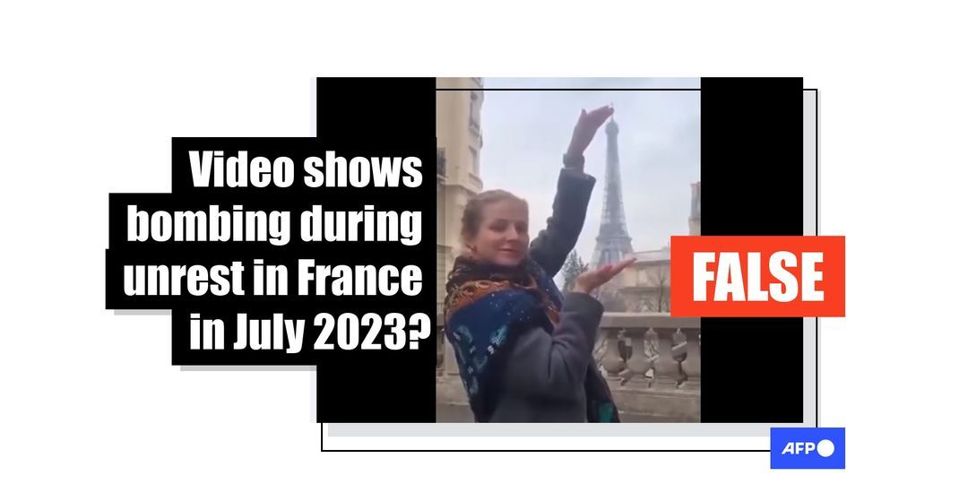 Fictional Paris bombing video falsely linked to 2023 France riots - Featured image