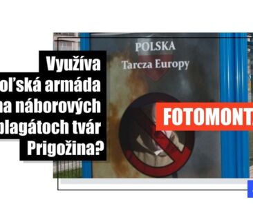 Poľská armáda neláka brancov podobizňou Prigožina, plagát na zastávke je falošný - Featured image