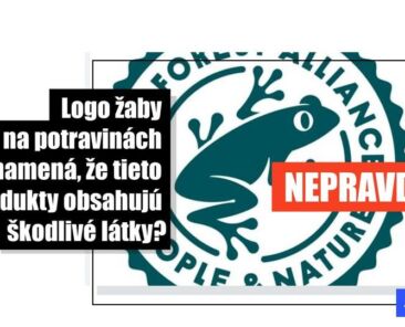Logo zelenej žaby neznamená, že potraviny obsahujú hmyz, hormóny, mRNA alebo nebezpečné chemikálie - Featured image