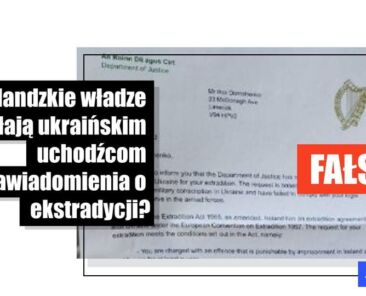 Nie, te listy z „zawiadomieniem o ekstradycji do Ukrainy” za uchylanie się od wojska nie zostały wysłane przez władze Irlandii - Featured image