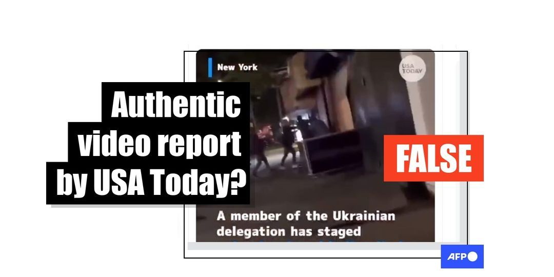 Video does not show Zelensky bodyguard in New York brawl - Featured image