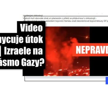 Toto video zachycuje ohňostroj v Alžírsku, nikoliv izraelský raketový útok na Pásmo Gazy - Featured image