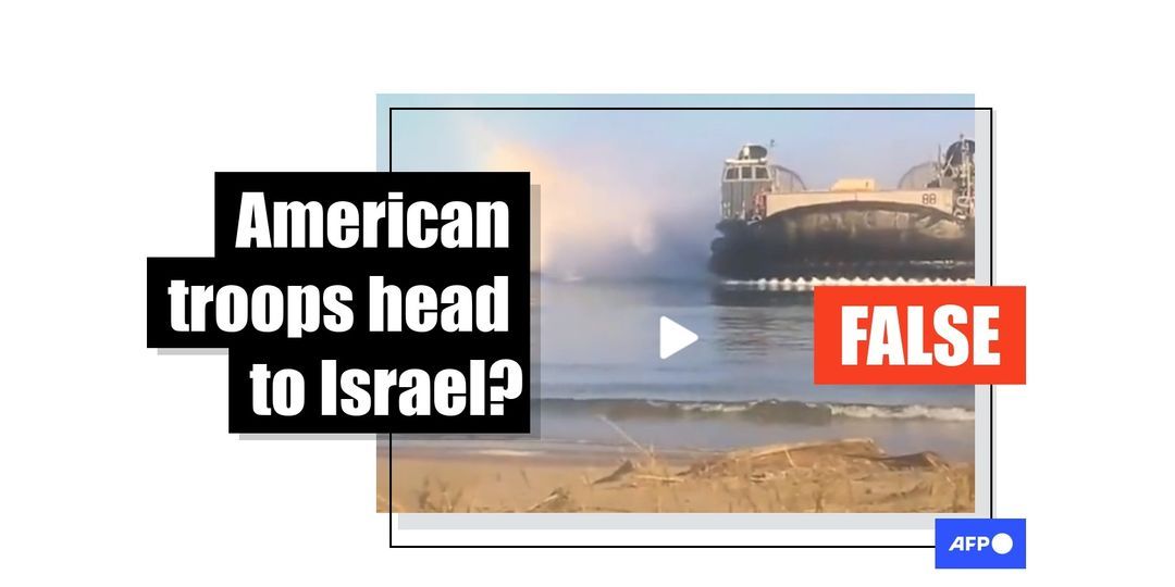 US military exercise footage misrepresented as Israel-bound forces - Featured image