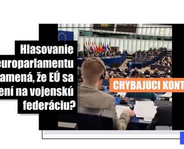 Hlasovanie Európskeho parlamentu nemení EÚ na vojenskú federáciu bez práva veta - Featured image