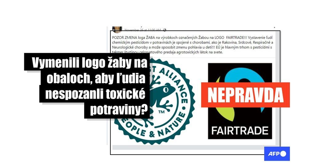 Nie, logo Rainforest Alliance so zelenou žabou nebolo tajne zmenené na logo Fairtrade - Featured image