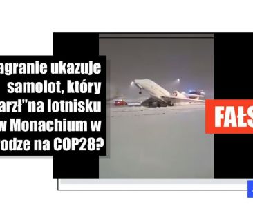 Samolot pokryty śniegiem na lotnisku stał na parkingu postojowym w Monachium i nie miał planów odlotu - Featured image