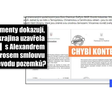 Údajné prezidentské „dekrety“ nedokazují, že Ukrajina jednala se Sorosovým synem o převodu půdy na západní korporace - Featured image