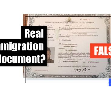 Fake Zelensky US naturalization certificate spreads online - Featured image