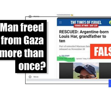 Posts falsely suggest Israel claimed to rescue same hostage twice - Featured image