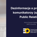 Dezinformacja a profesjonalni komunikatorzy (specjaliści Public Relations) (1)