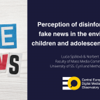 Perception of disinformation and fake news in the environment of children and adolescents in SVK (1)