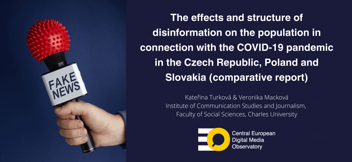 The effects and structure of disinformation on the population in connection with the COVID-19 pandemic in the Czech Republic, Poland and Slovakia (comparative report) (1)