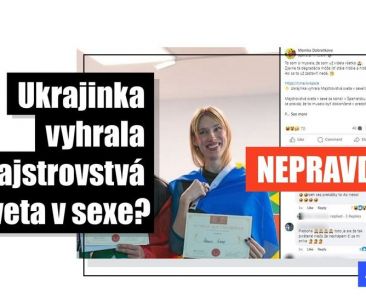 Falošné príspevky o víťazke „majstrovstiev v sexe“ ako súčasť protiukrajinskej propagandy - Featured image