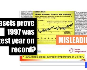 Data show 2023 broke heat record, despite claims online - Featured image