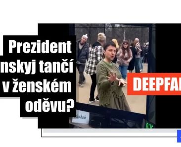 Deepfake videa s tančícím Zelenským pocházejí z ruského účtu na TikToku - Featured image