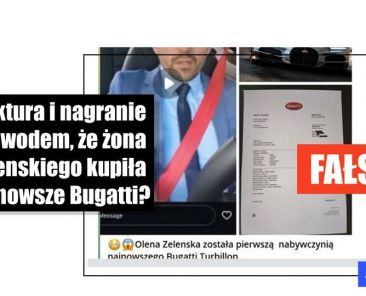 Ołena Zełenska nie kupiła najnowszego modelu Bugatti: sfabrykowane dowody pochodzą z rosyjskiej witryny - Featured image