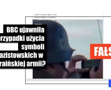 "Relacja" o przypadkach użycia symboli nazistowskich przez żołnierzy armii ukraińskiej została sfabrykowana - Featured image