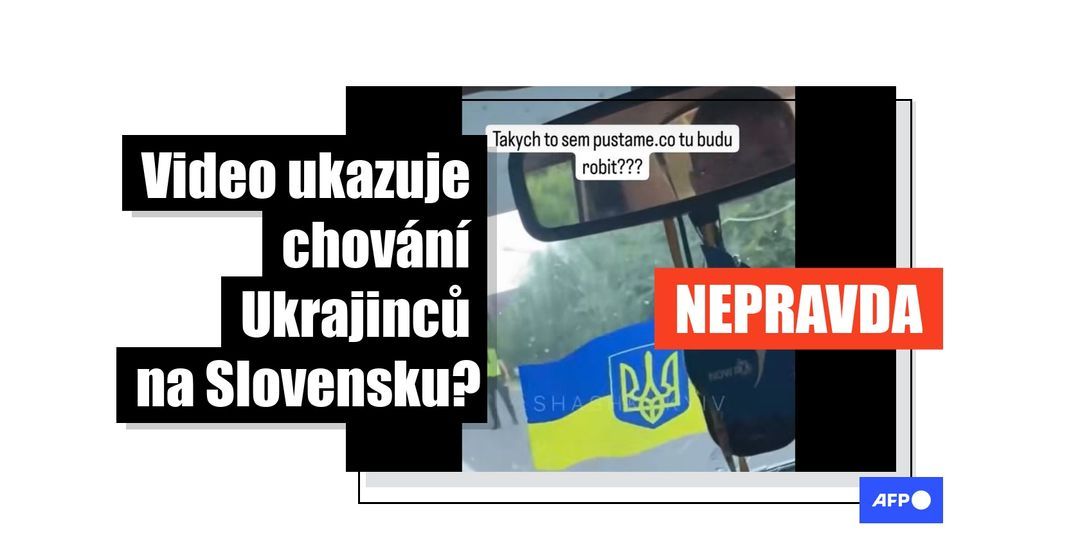 Video s mladíky ohrožujícími dopravu bylo natočeno na Ukrajině, nikoli na Slovensku - Featured image