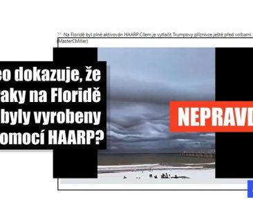 Video se zlověstnými mraky je falešně spojováno s projektem HAARP - Featured image