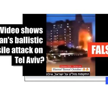 Video of Ukrainian drone attack on Russia falsely shared as Iranian attack on Israel - Featured image