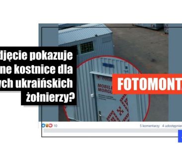 Zdjęcie nie przedstawia mobilnych kostnic, ale kontenery z kotłowniami centralnego ogrzewania - Featured image