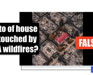 'Miracle house' spared by LA wildfires is AI-generated - Featured image