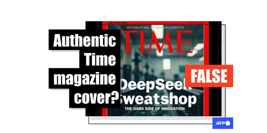 Time cover on DeepSeek 'sweatshop' is AI-generated - Featured image