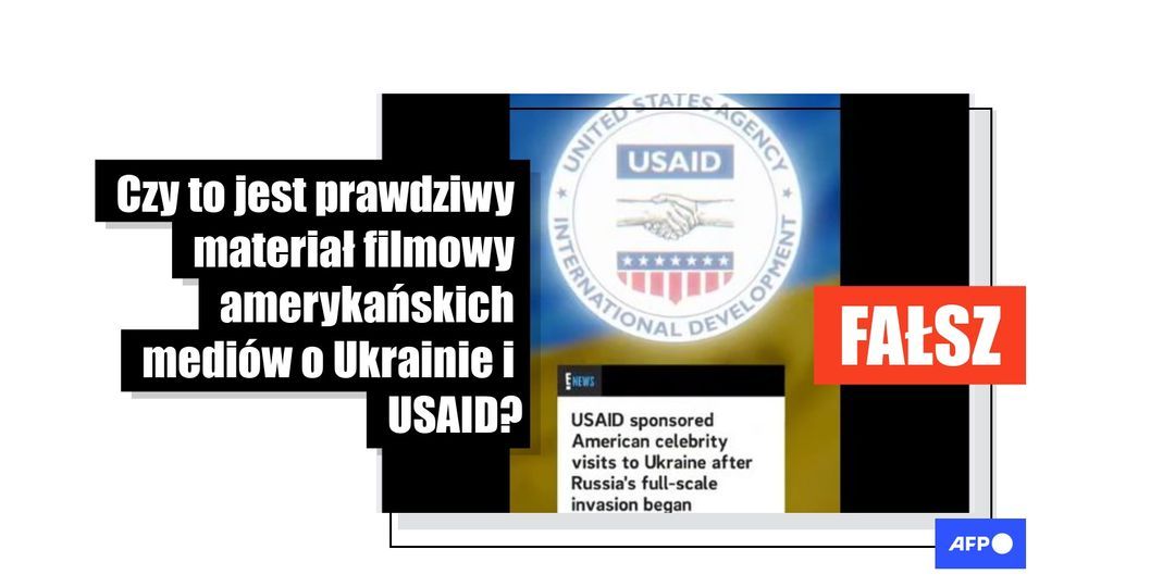 Fałszywe nagranie insynuuje, że wizyty gwiazd Hollywoodu w Ukrainie były opłacane przez USAID - Featured image