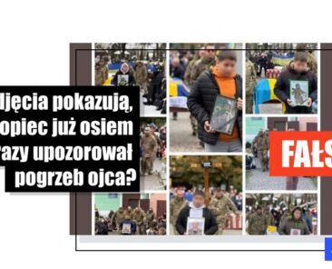 Ten kolaż nie pokazuje, że ukraiński chłopiec „chował swojego ojca” osiem razy - Featured image