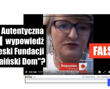 Nagranie szefowej ukraińskiej organizacji pozarządowej z żądaniem pomocy dla Ukrainy zawiera dźwięk AI - Featured image